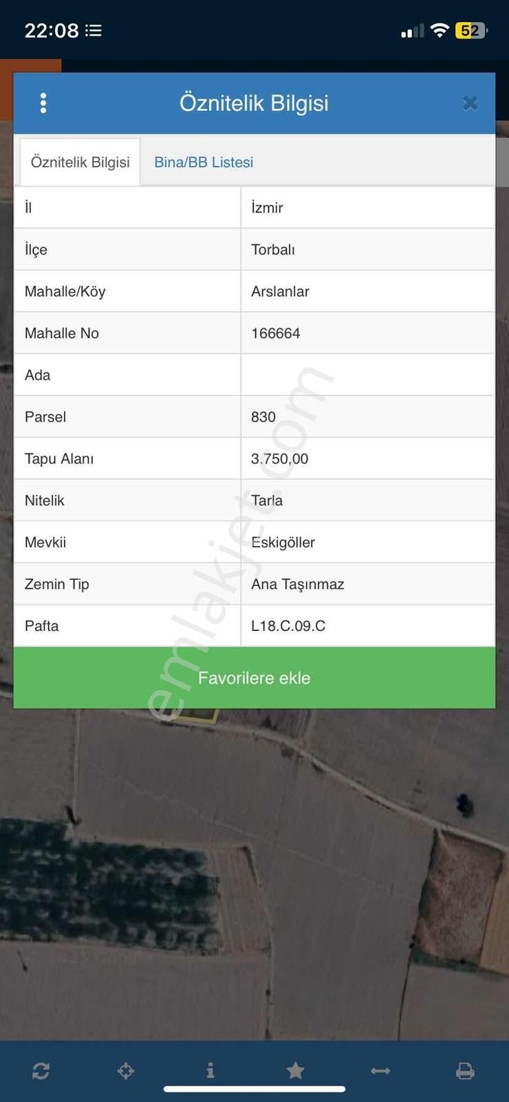 Torbalı Arslanlar Mah Süper Konumda Satılık Tarla - Görsel 4