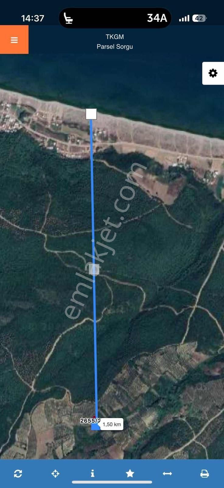 Mesudiyede Bölgenin En Ucuzu Ve Deniz Manzaralı Yatırımlık Tarla - Görsel 11