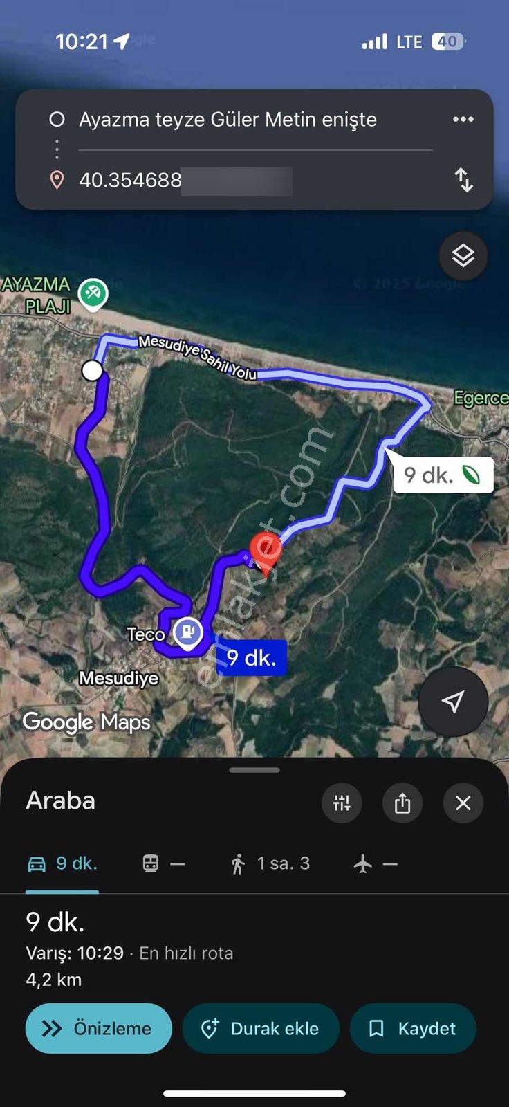 Mesudiyede Bölgenin En Ucuzu Ve Deniz Manzaralı Yatırımlık Tarla - Görsel 8