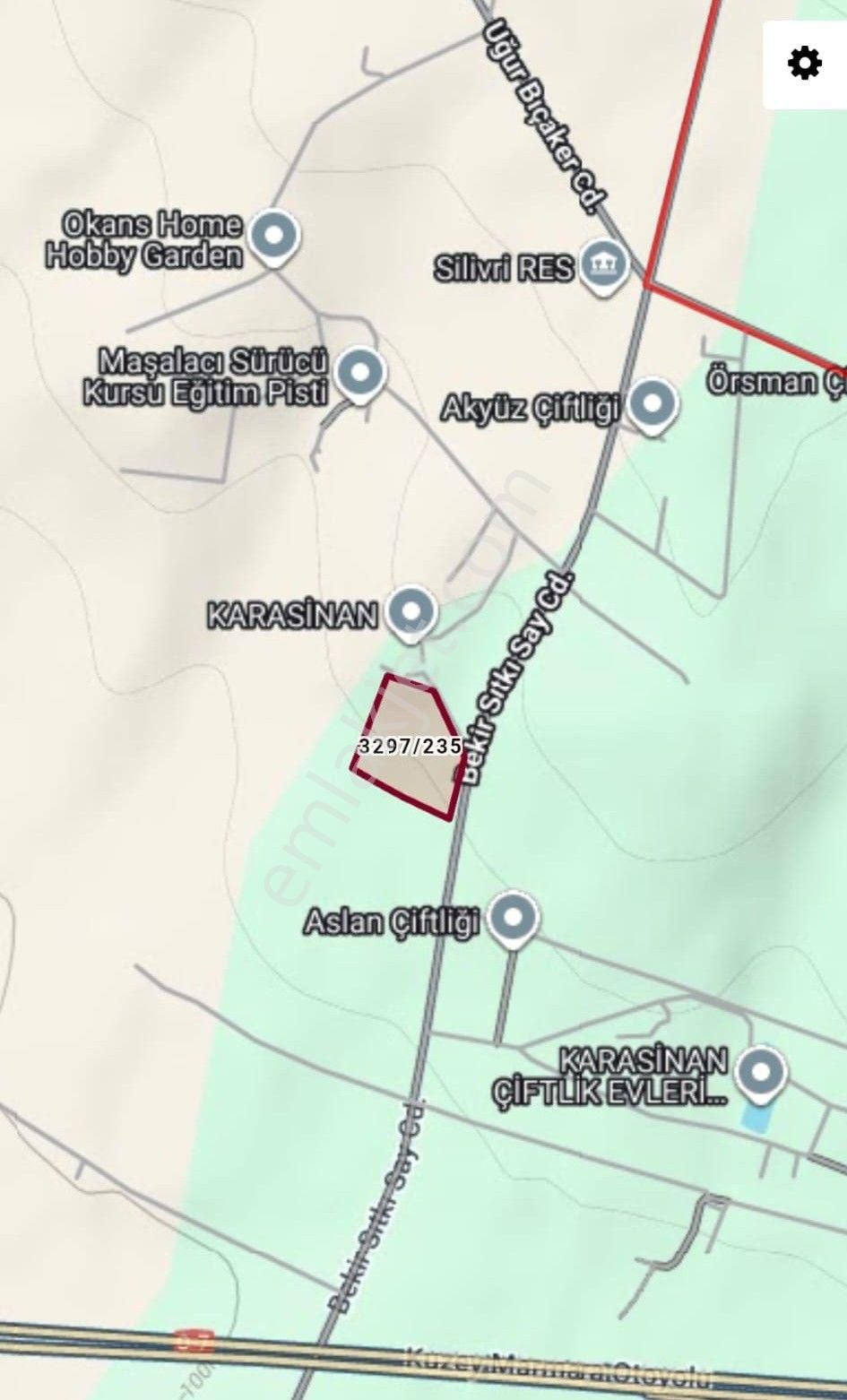 Silivri Fenerköy'de Üzerinde İzinli 280 M² Yapı Olan, 25.643 M² Satılık Arazi - Görsel 32