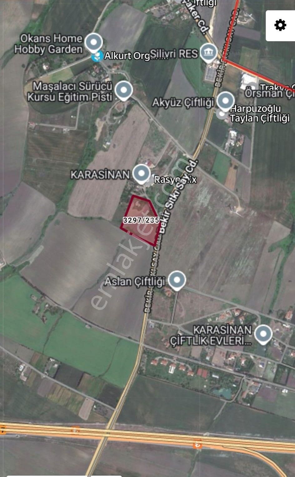 Silivri Fenerköy'de Üzerinde İzinli 280 M² Yapı Olan, 25.643 M² Satılık Arazi - Görsel 27