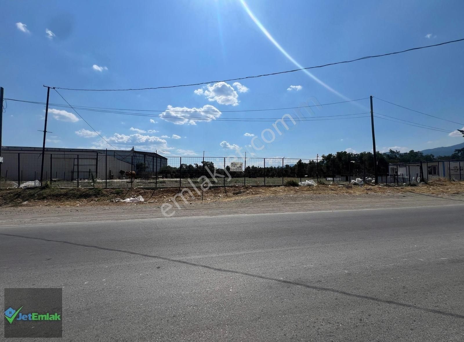 Jet'ten Organize Sanayi Bölgesinde Asfalta Cephe Kiralık Arsa - Görsel 16