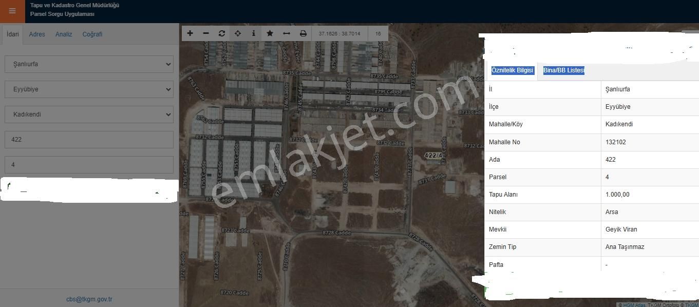 Kılınç Emlak'tan Kadıkendi'de Müstakil Tapulu Satılık Arsa