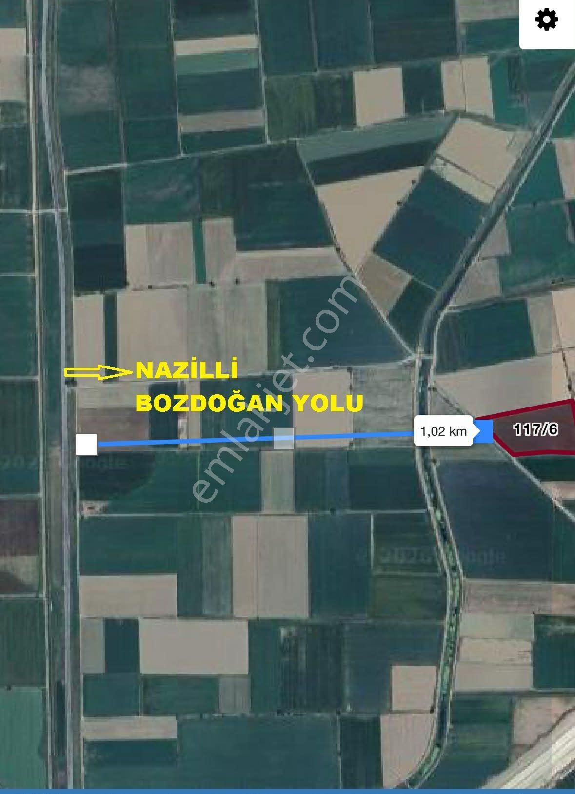 Nazilli' Ye 10 Dk Mesafede Satılık 12.5 Dönüm Tarla - Görsel 4