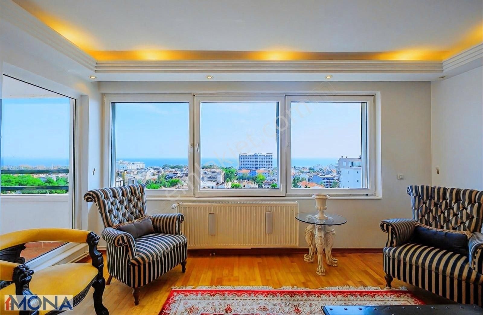 Konyaaltı Gürsu Satılık 350m2 Deniz Manzaralı 5+1 Dubleks Daire - Görsel 12