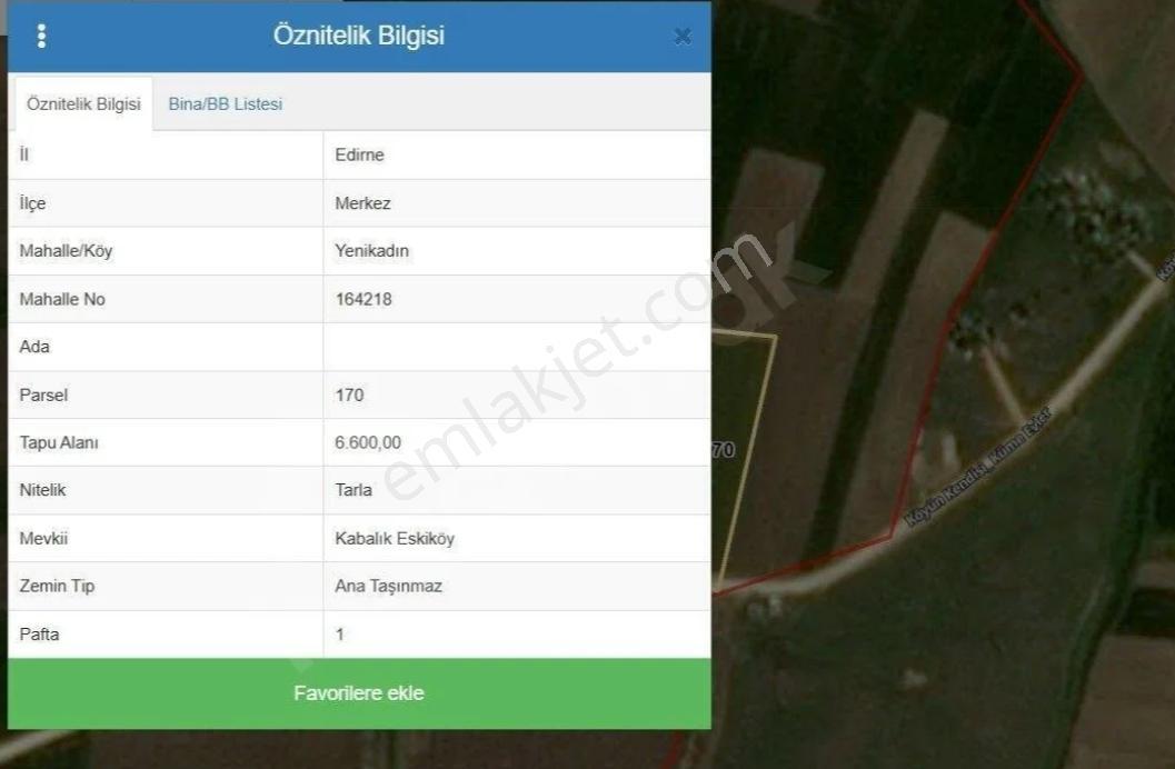 Edirne Merkez Yeni Kadın Kapıkule Yanında 69550 M2 Parça Parça T - Görsel 13