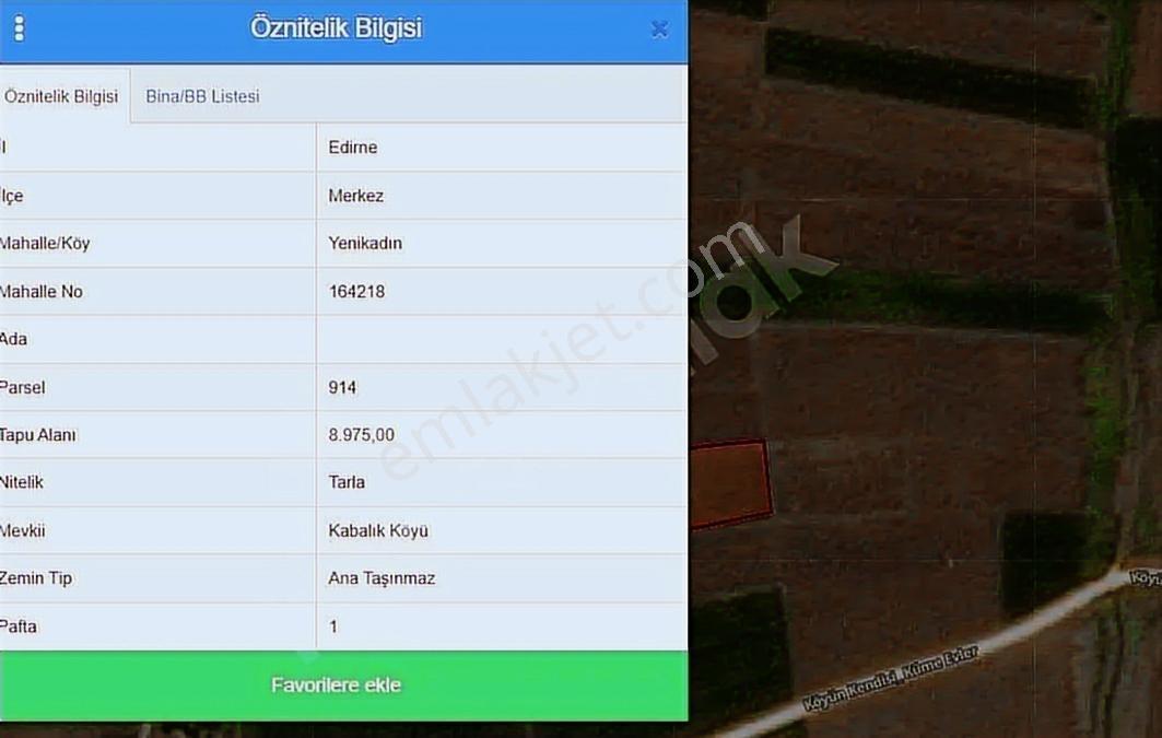 Edirne Merkez Yeni Kadın Kapıkule Yanında 69550 M2 Parça Parça T - Görsel 14