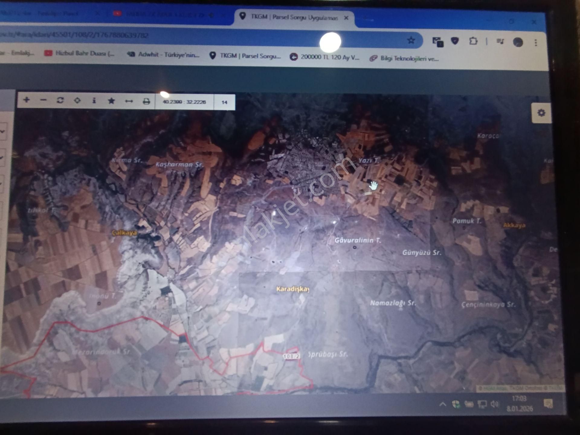 Ankara Güdül Adalıkuzum Meşeciler"de Cay Karşısı Satılık 10.475m2 Tarla Suya 300 Metre - Görsel 13