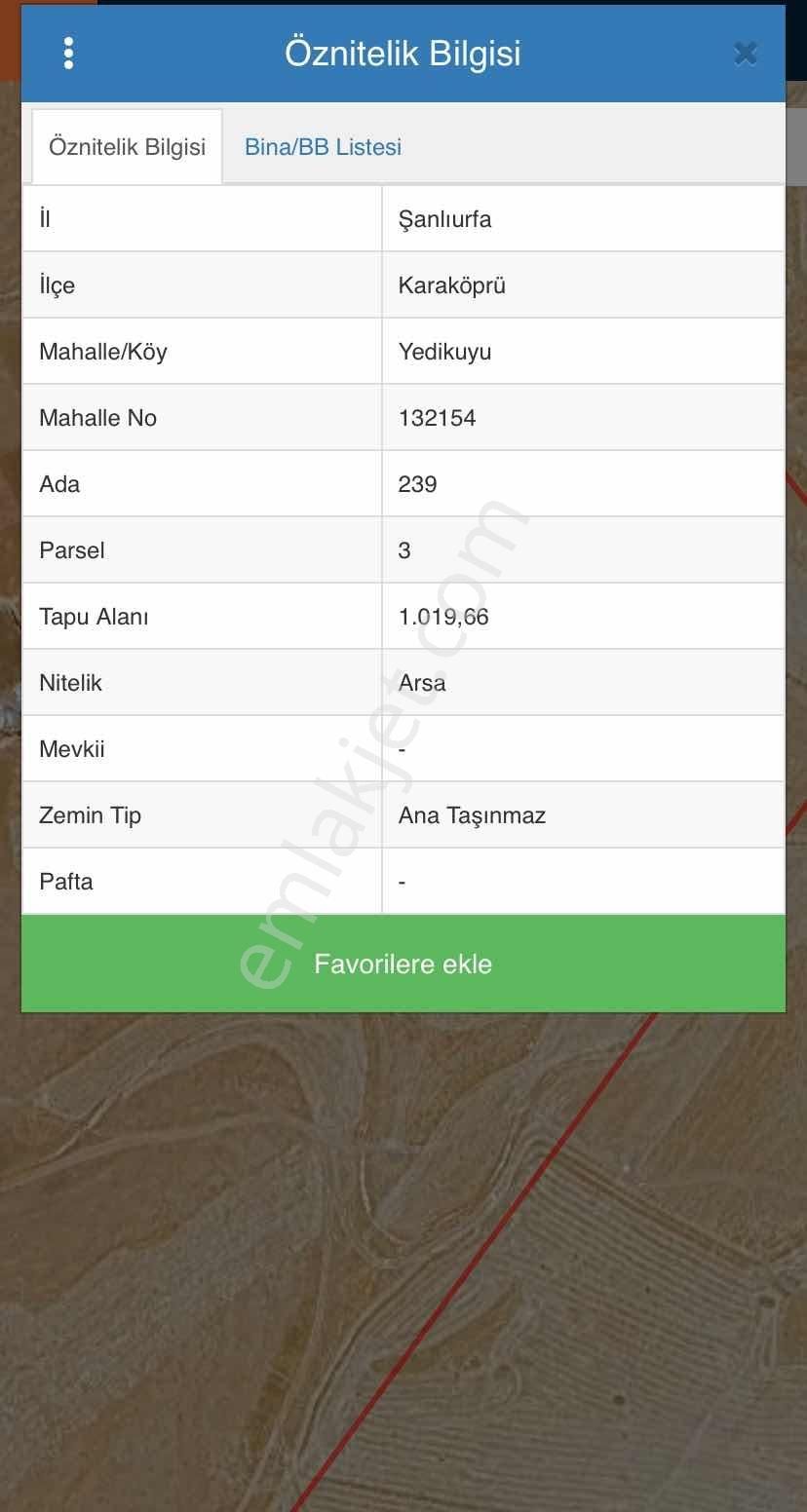 Yedikuyu 'da Satılık Arsa Mehmet Demir - Görsel 3