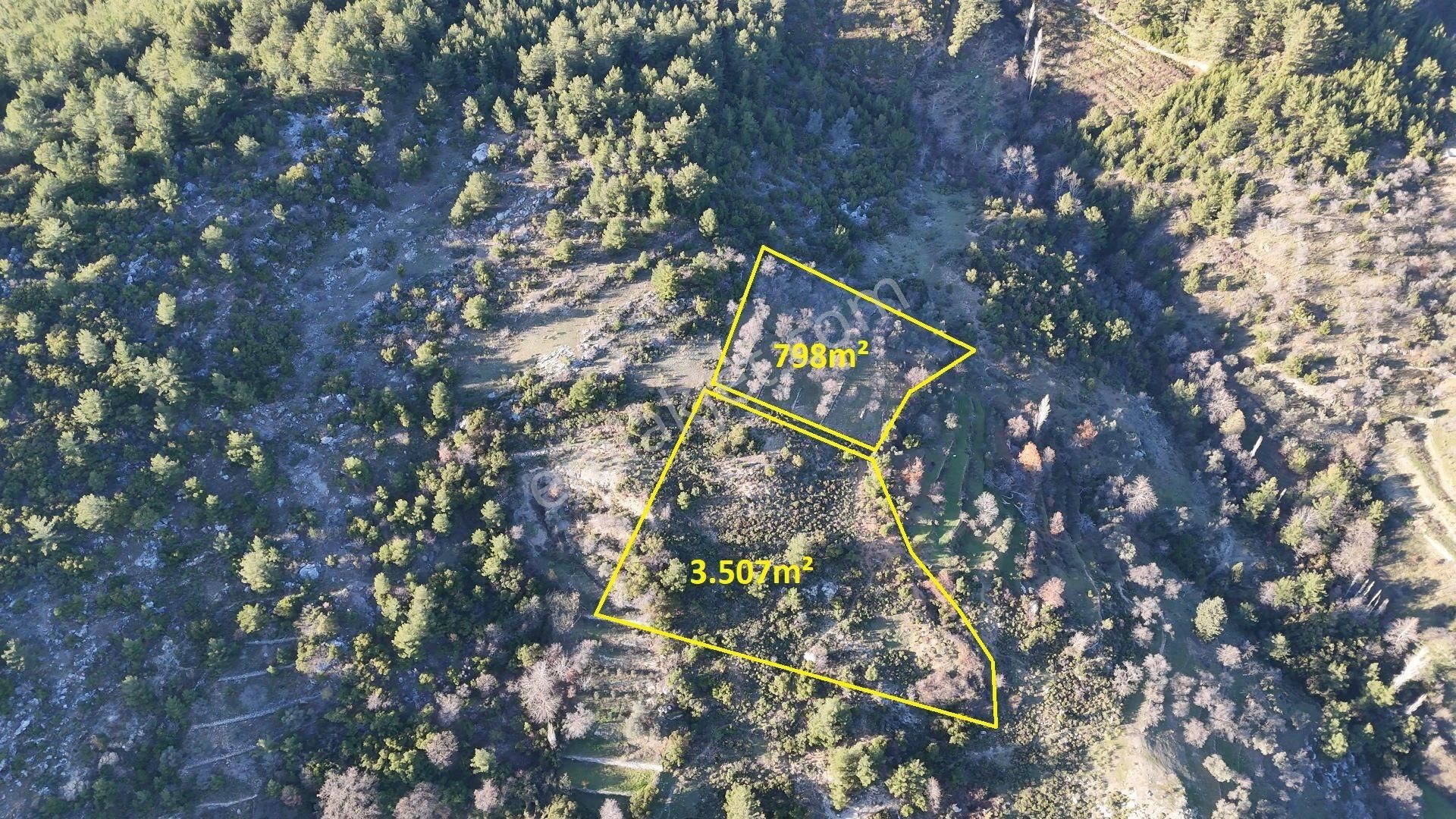 Satılık 4.305m² 2 Parsel Tarla,alanya-kayabaşı - Görsel 3