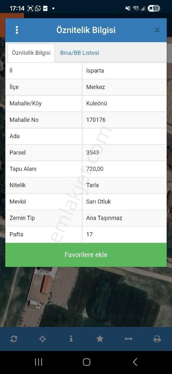 Kuleönünde Satılık Fırsat 720 M2 Arsa - Görsel 3