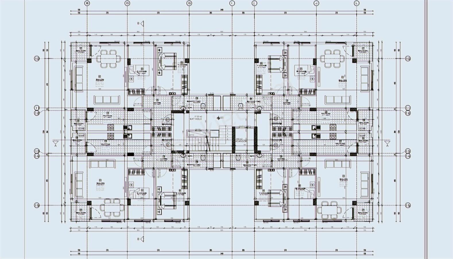 Yeni Projede 2+1 100 M² 3. Kat Daire Bahçelievler - Görsel 11