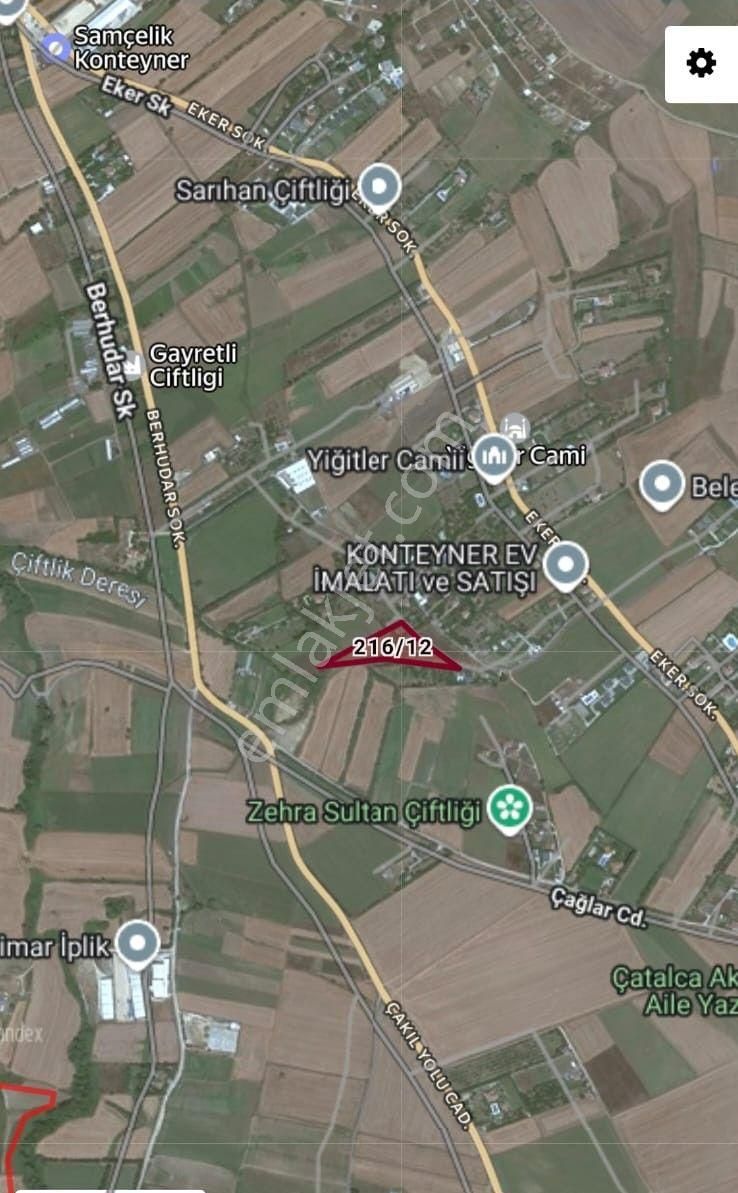 Çatalca Çakıl'da İyi Konumda, Yol Kenarı, Yatırımlık 8.600 M² Satılık Arazi - Görsel 18