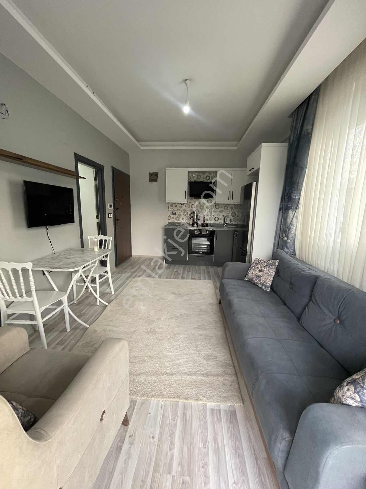 Cadde~üzeri~1+1~ful~lüx~eşyalı~çift~cephe~yatırımlık~sıfır~daire - Görsel 9