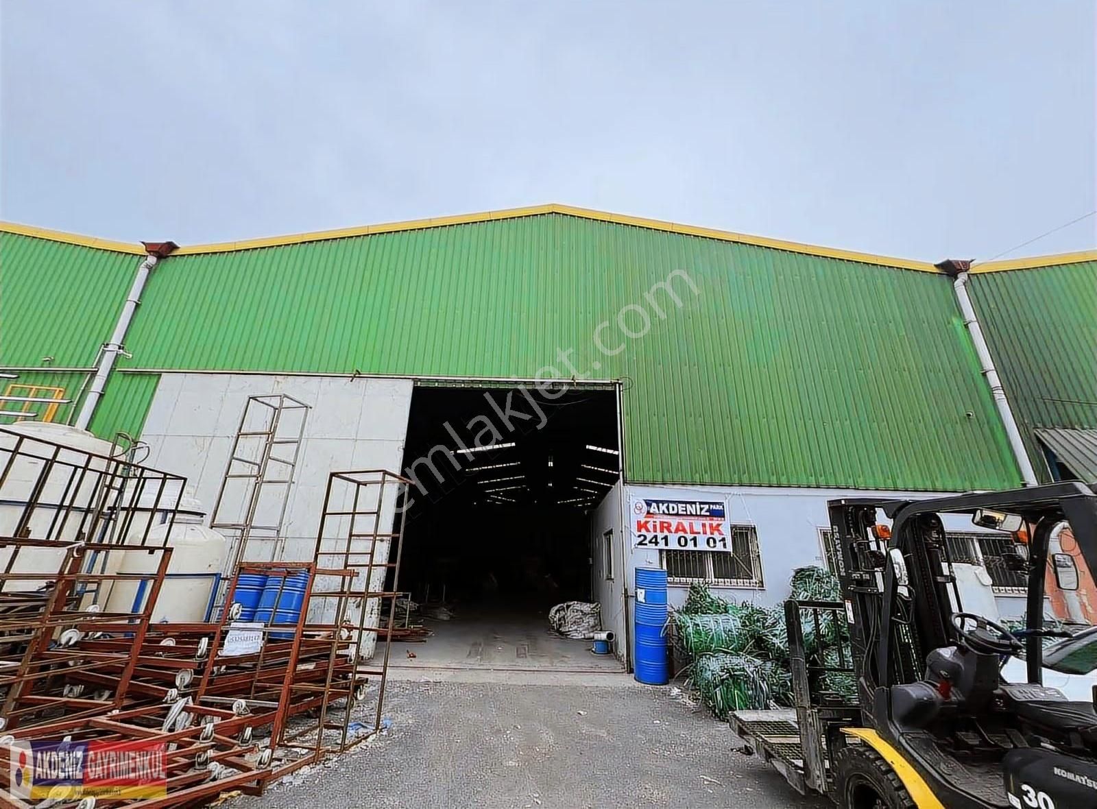 Site İçersinde Kiralık Depo Fabrika 1000 M2 Yüksek Tavanlı - Görsel 9