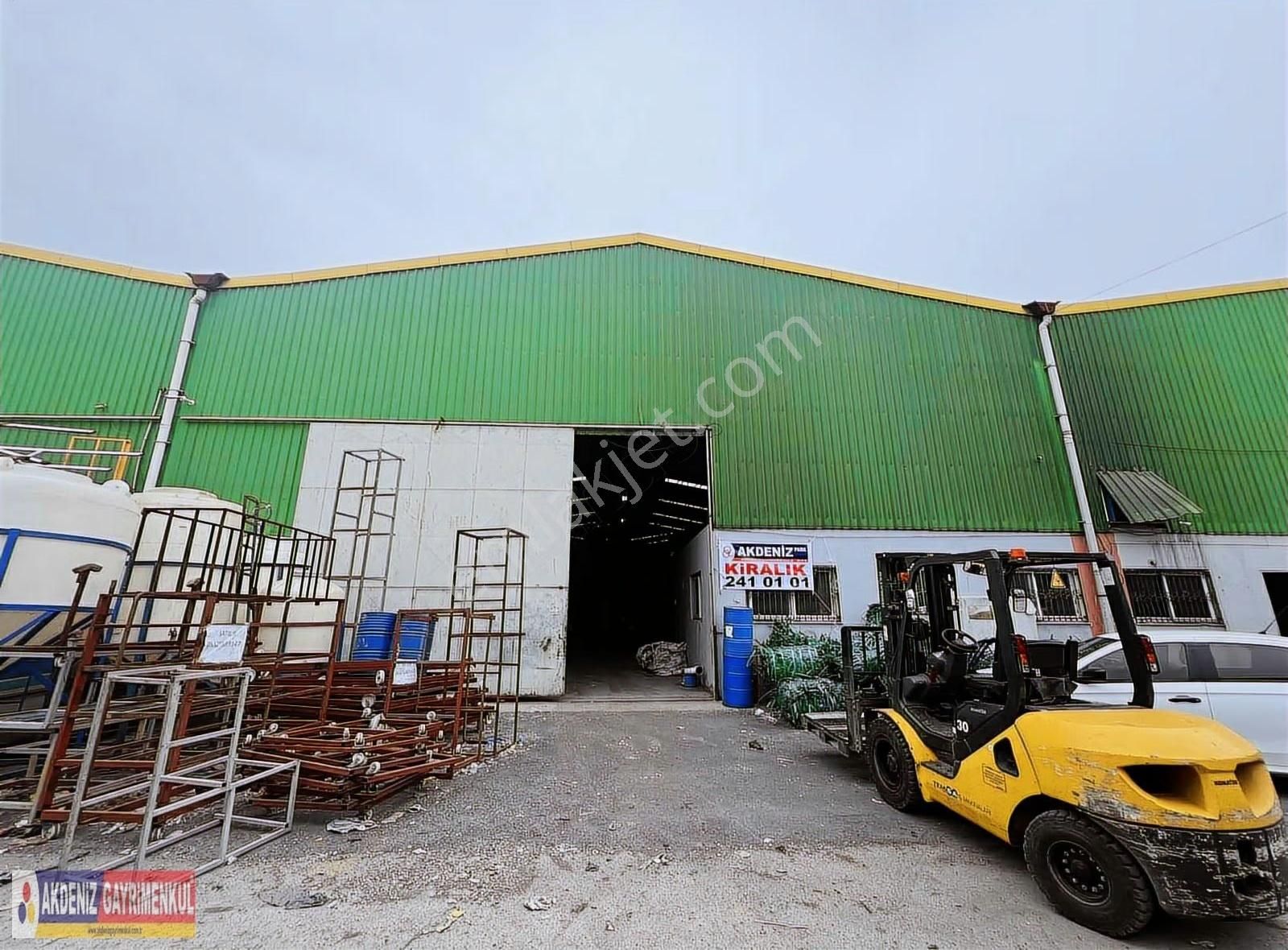 Site İçersinde Kiralık Depo Fabrika 1000 M2 Yüksek Tavanlı