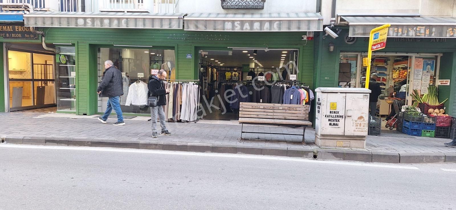 Bursa Cemal Emlak Setbaşı Yeşil Cadde Üzerinde