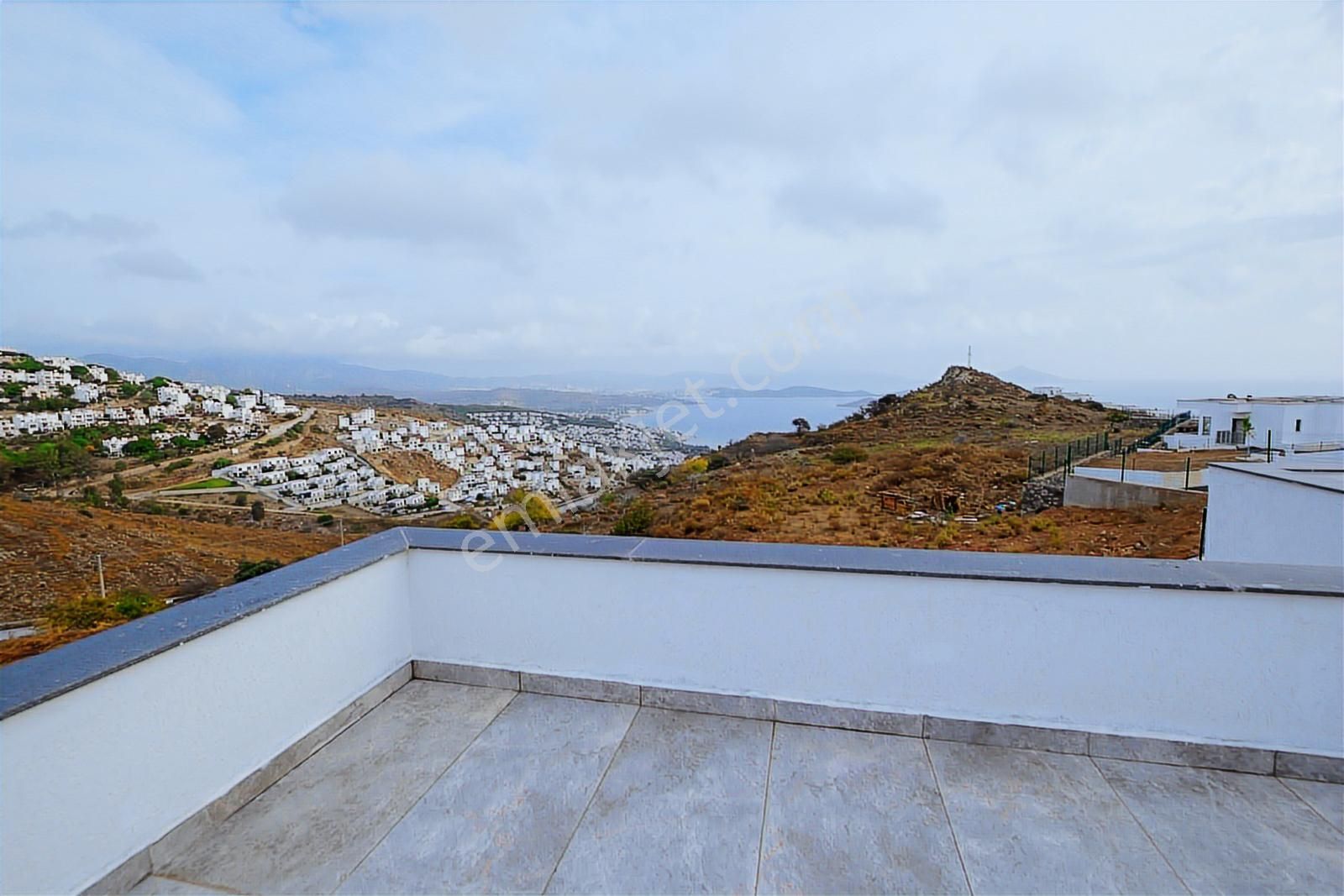 Bodrum Yahşi'de Deniz Manzaralı Üst Dubleks - Görsel 35