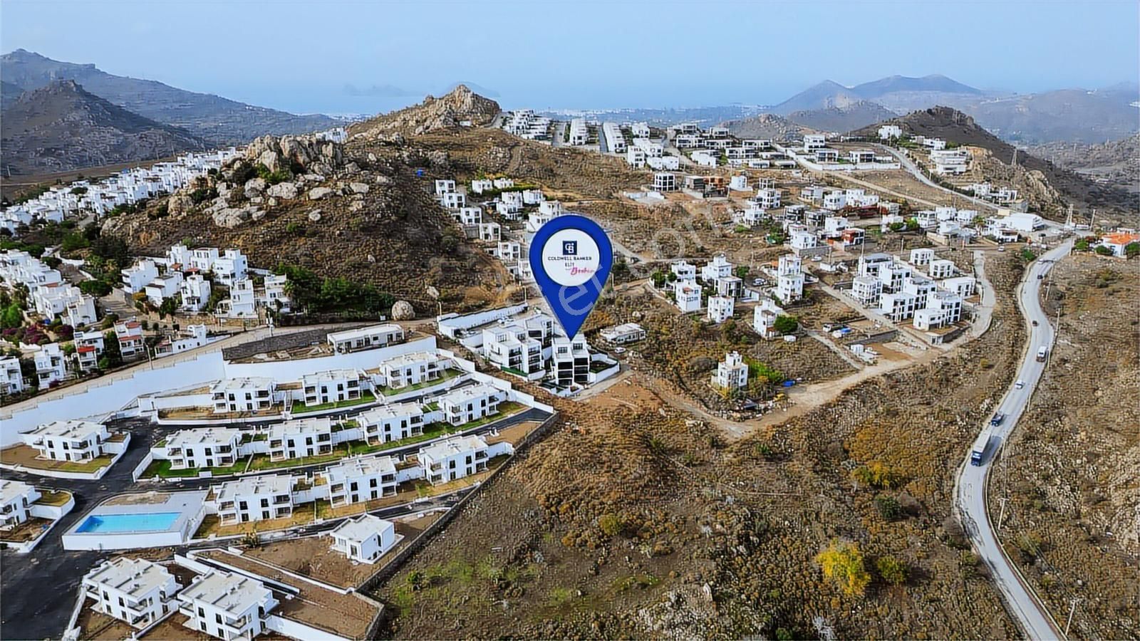 Bodrum Yahşi'de Deniz Manzaralı Üst Dubleks - Görsel 9