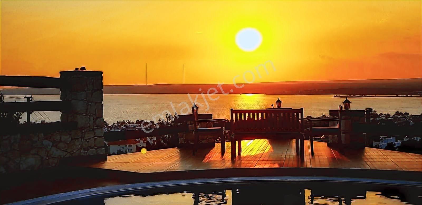 Didim Akbükte Harika Manzaralı Havuzlu 5+2 Satılık Lüks Villa - Görsel 4