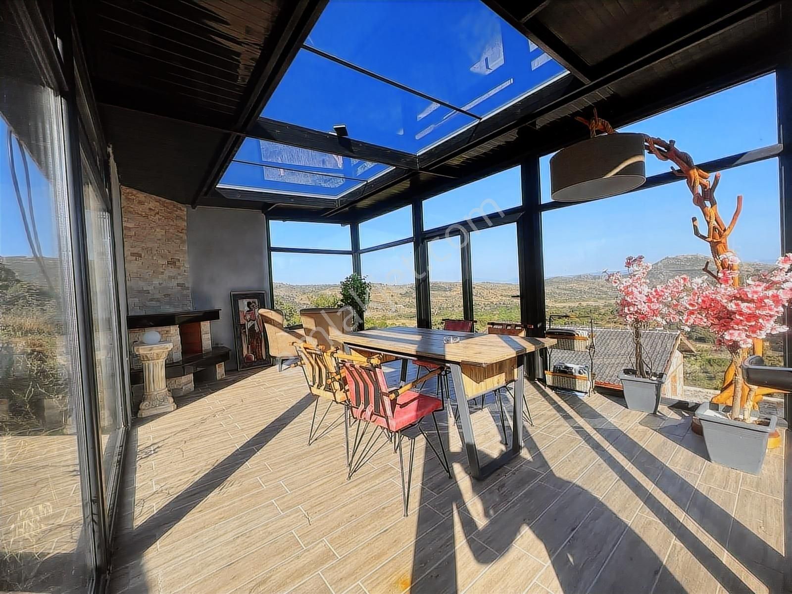 İzmir Bergama'da Doğanın İçinde Malikane - Görsel 28