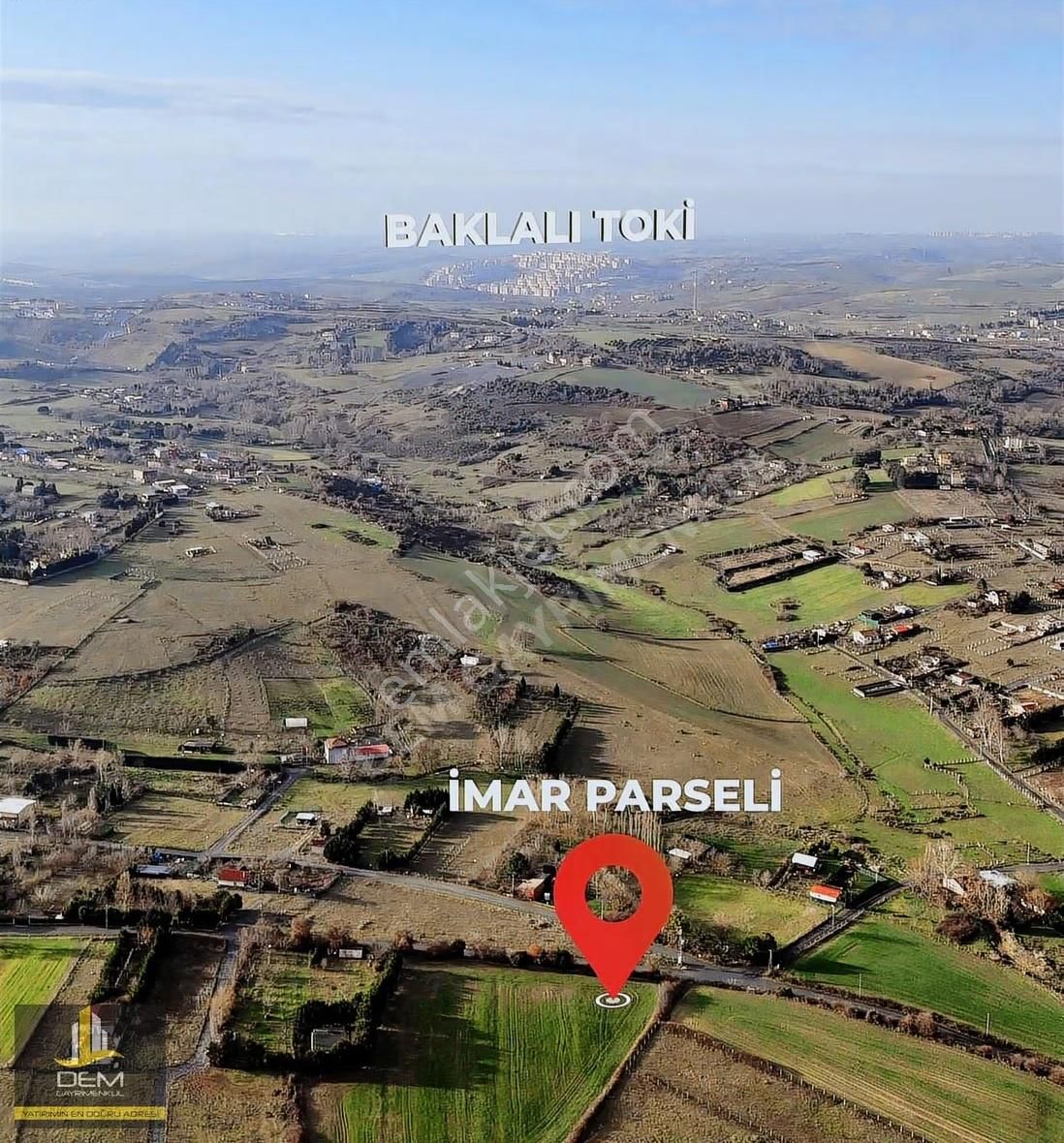 Tayakadın'da Kanal Manzaralı Cadde Cephe İmarlı Tek Tapu Arsa - Görsel 2