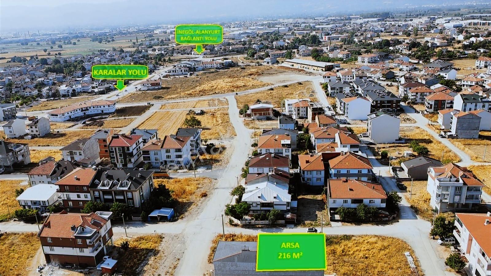 Ulucan'dan İnegöl Akhisar'da Satılık Mükemmel Konumda Arsa - Görsel 5