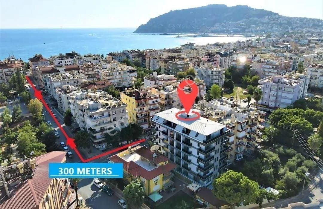 Alanya Merkezde Modern 1+1 Daire – Denize 300 M - Görsel 16