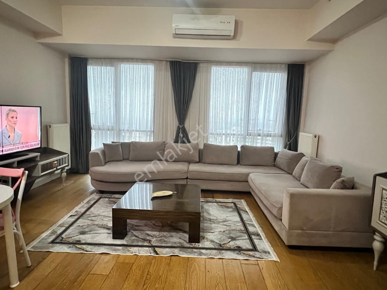 Kiptaş Venezia Mega Kiralık Full Eşyalı Avm Mnzr. 1+1 Daire - Görsel 2