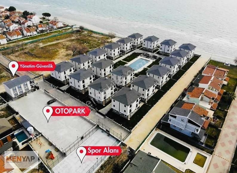 Güvenlikli Site İçinde Havuzlu 4+1 Denize Sıfır İskanlı Villa - Görsel 16