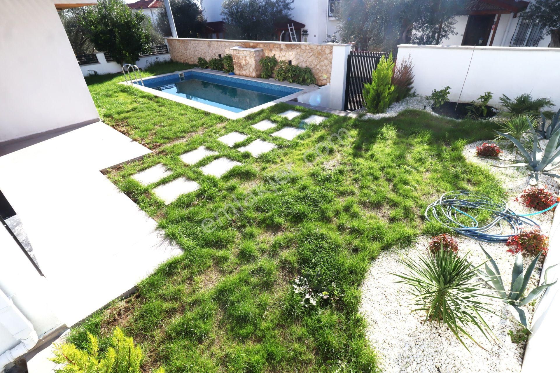 Güre'de Aygül'den Sıfır Tam Bağımsız Havuzlu,saunalı,şömineli Ultra Lüks 4+1 Satılık Müstakil Villa - Görsel 33