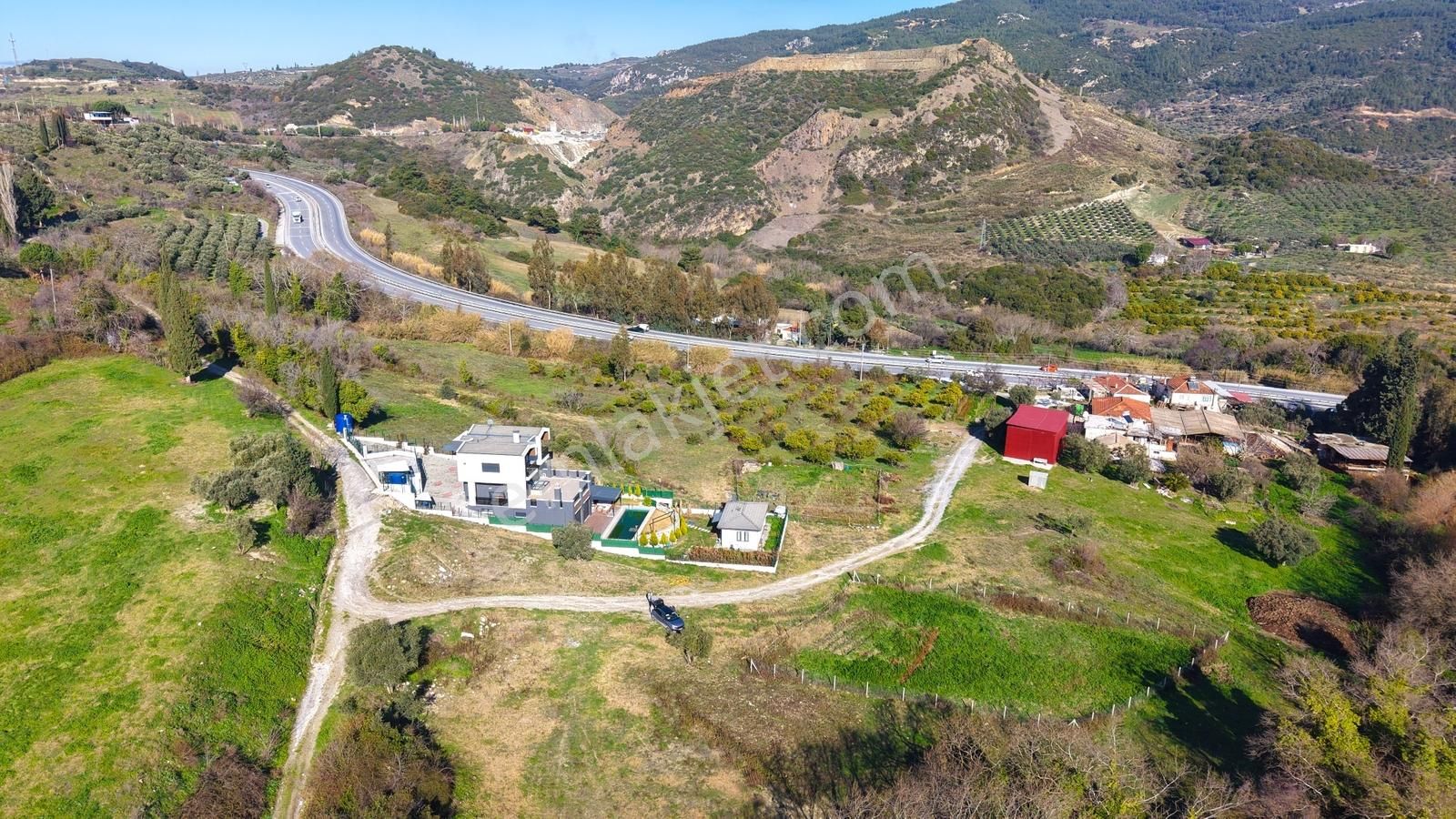 Kuşadası Söke Yolunda Villa İmarlı 1 Dönüm Arsa - Görsel 13
