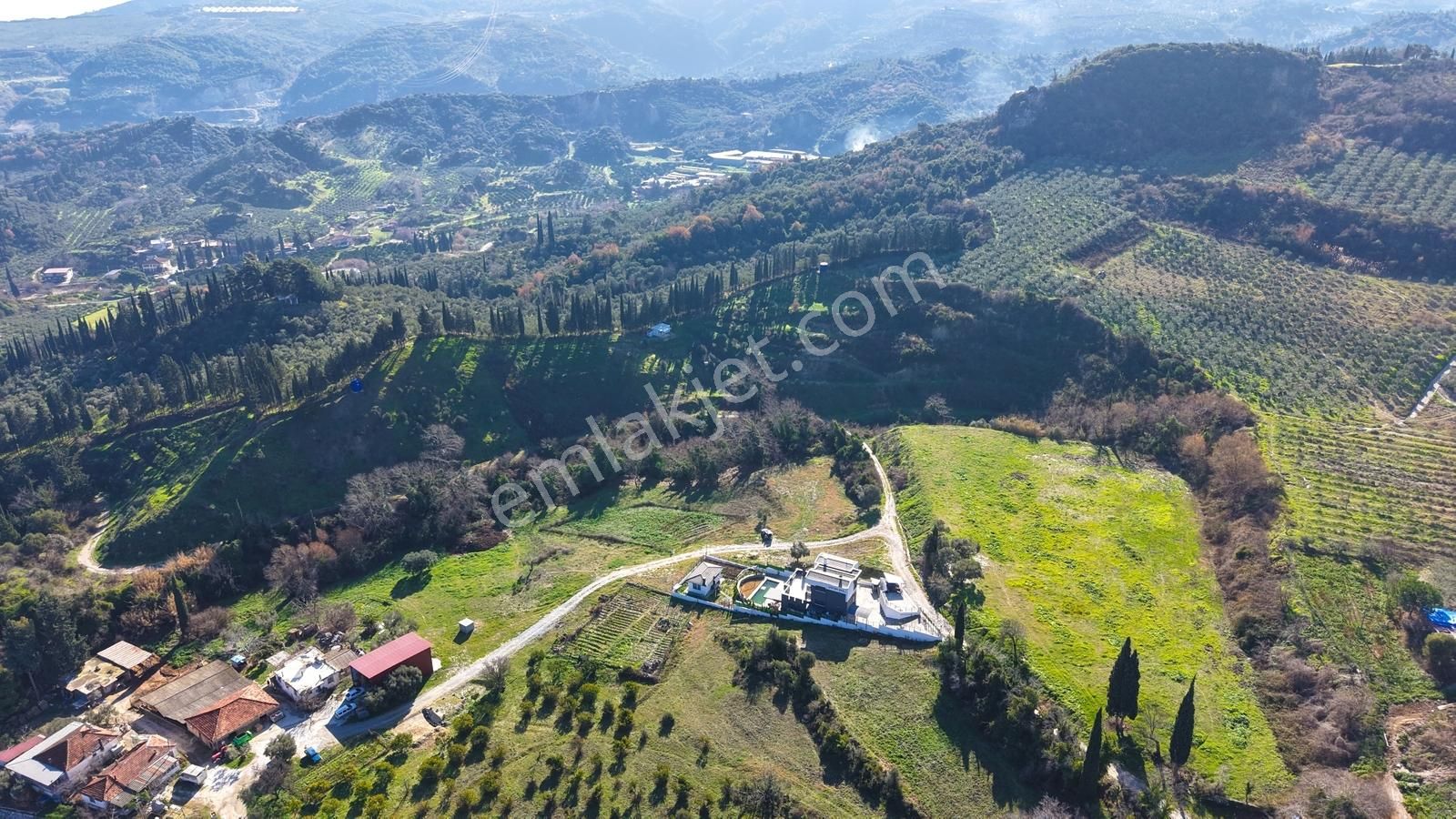 Kuşadası Söke Yolunda Villa İmarlı 1 Dönüm Arsa - Görsel 10