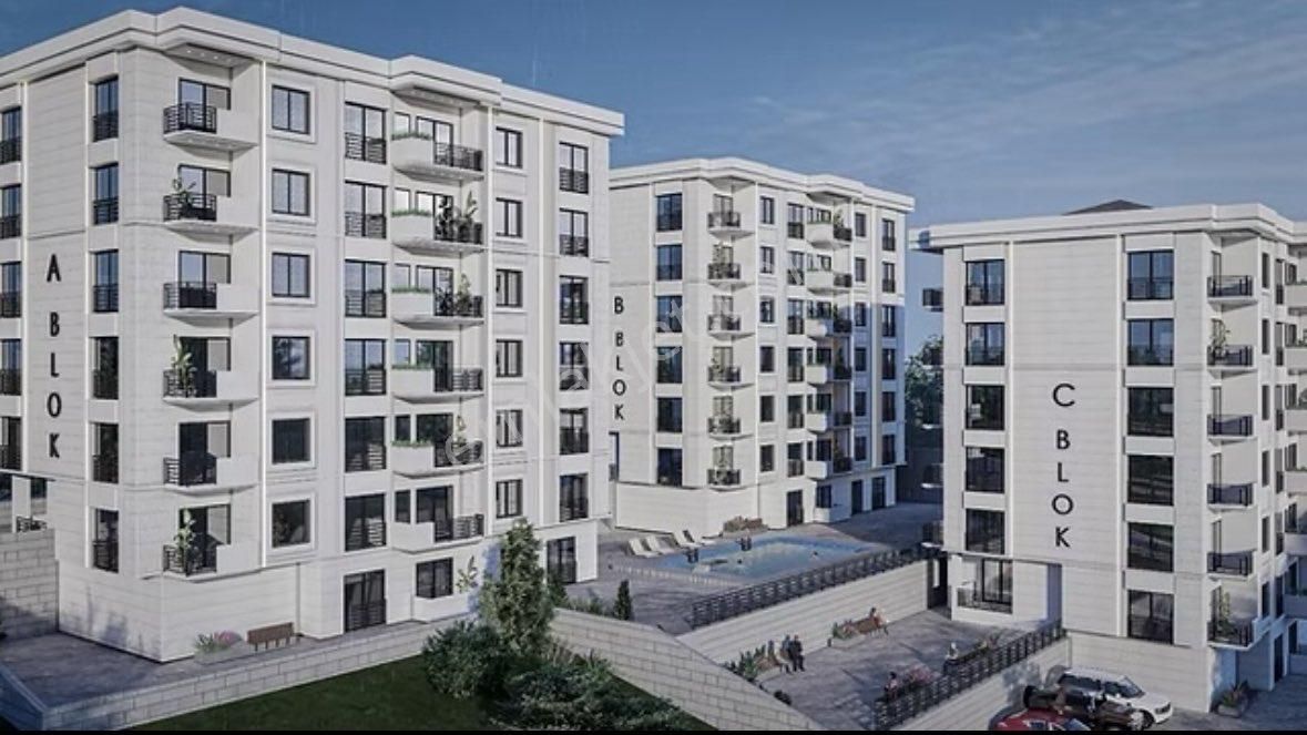 Havuzlu Site İçinde Satılık Lüks 1+1 Deniz Manzaralı - Görsel 5