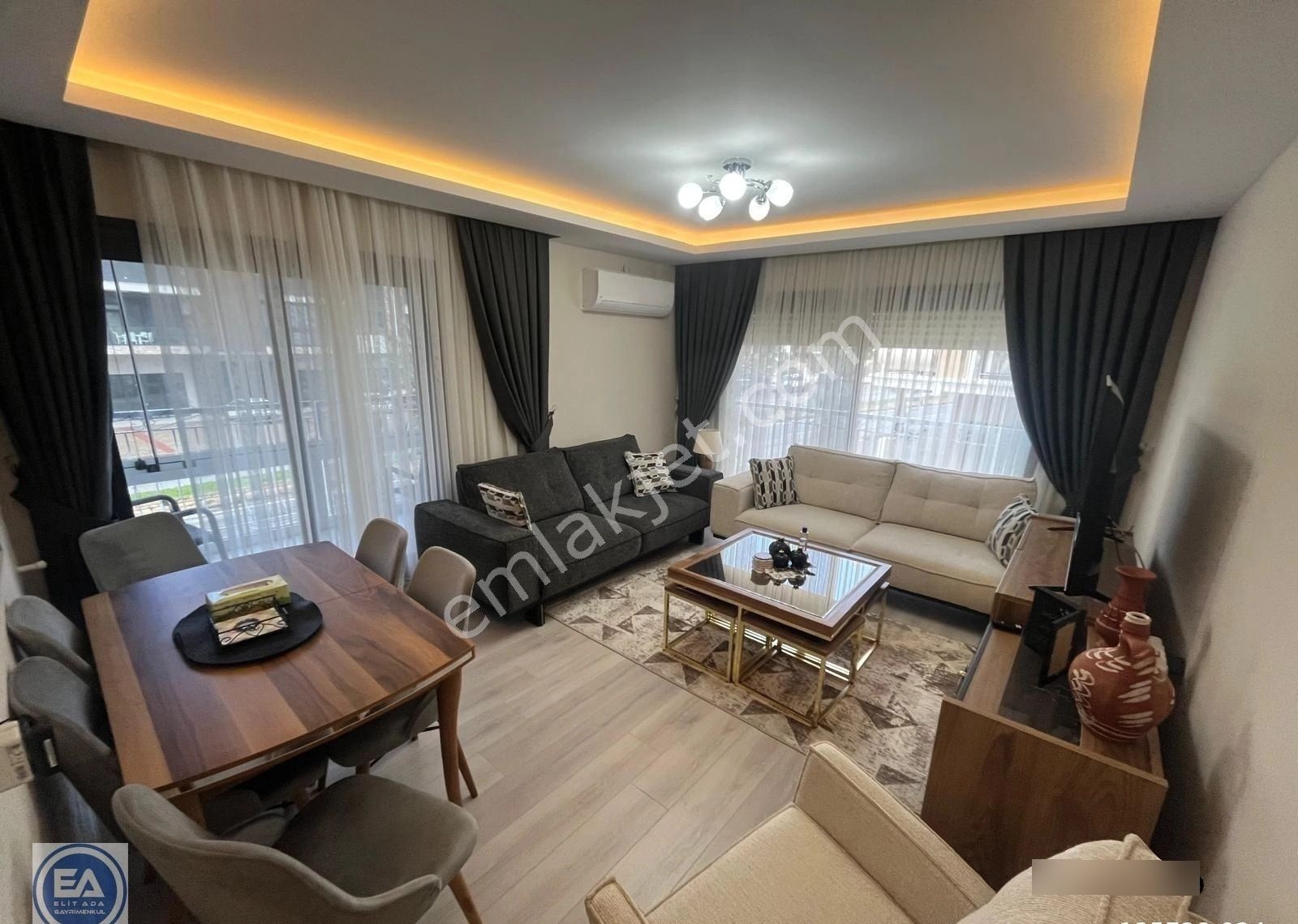 Kuşadası Davutlar Bölgesinde Ful Eşyalı Satılık Daire - Görsel 18