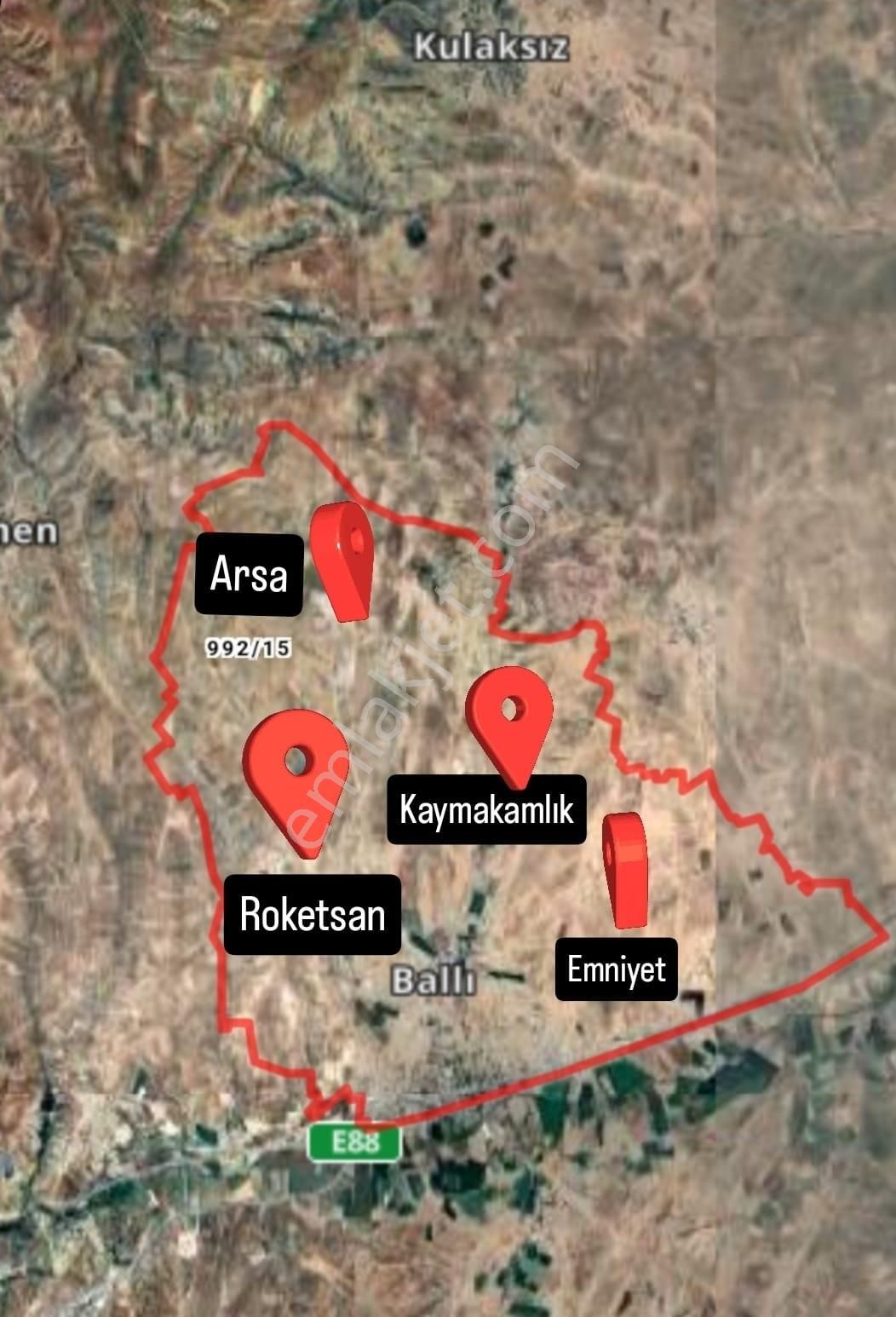 3 Kent Gayrimenkul'den Kırıkkale Roketsan Yakını İmarlı Arsa