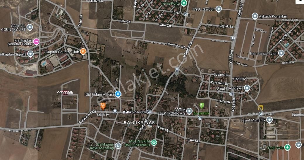 Ballıkpınar'da, Köşe Parsel Satılık, Takasa Açık Villa Arsası