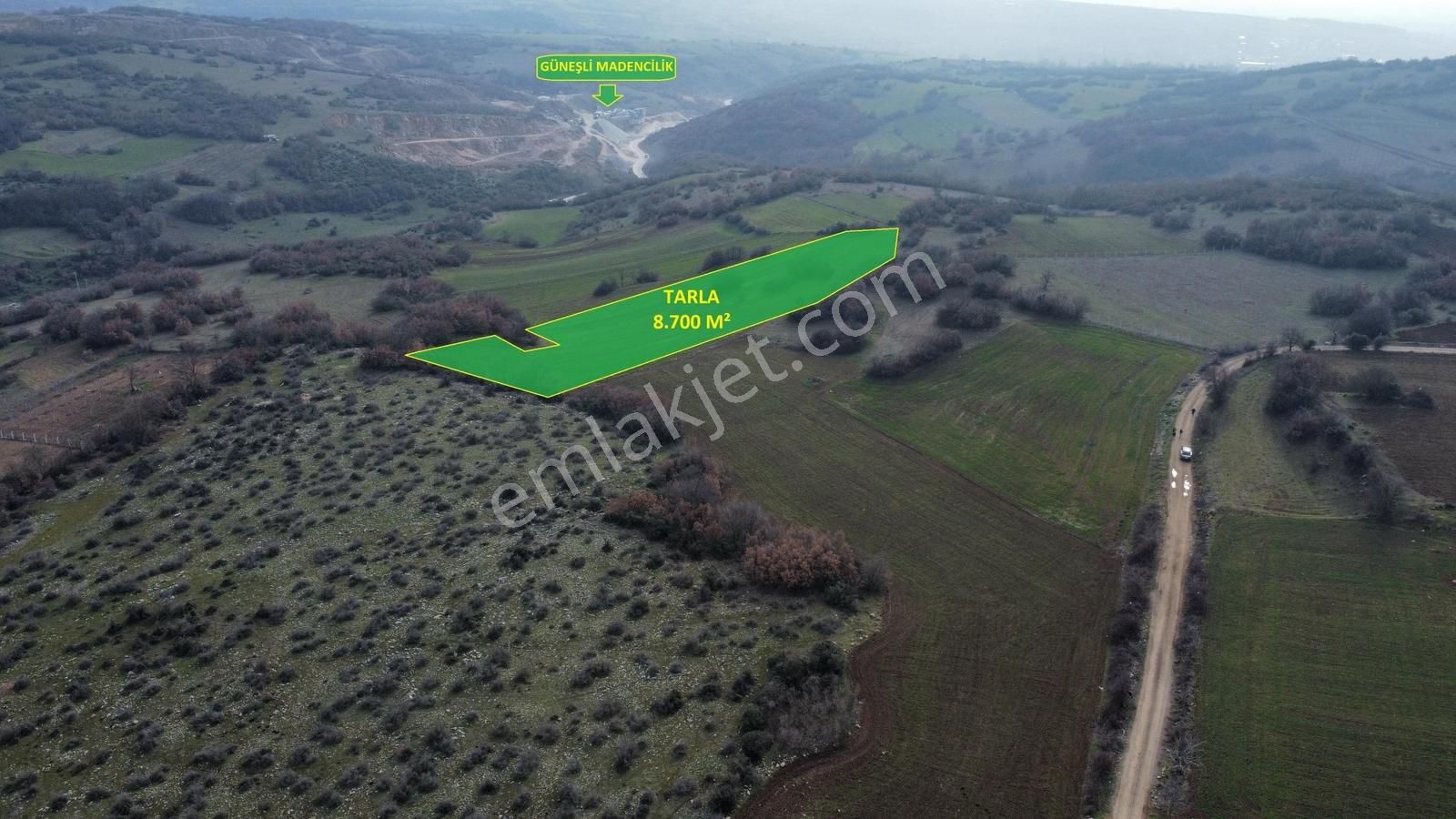 Ulucan'dan İnegöl Yeni Yörük'te Satılık Fırsat Tarla - Görsel 13