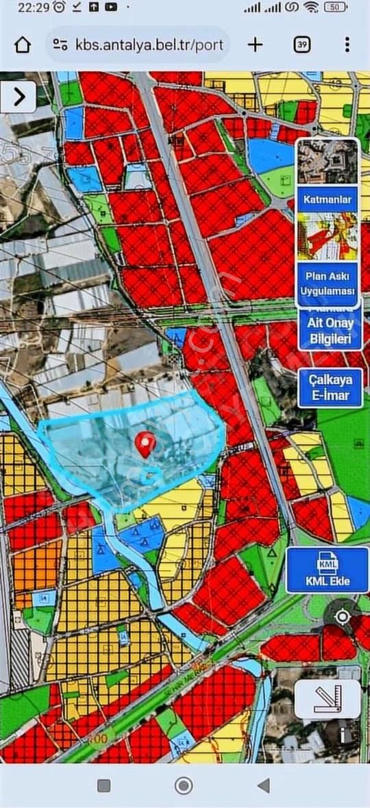 My House'tan Antalya Aksu'da Yatırımlık Uygun Tarla. - Görsel 2