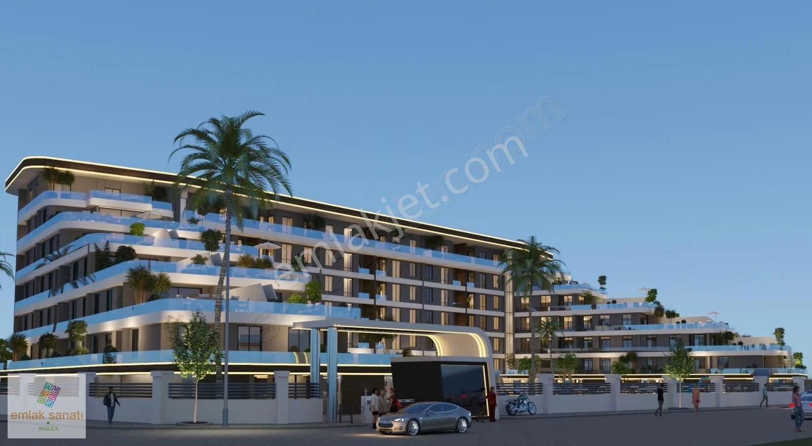 Antalya Finike De Denize 200 Metre Havuzlu Projede 2+1 Daire - Görsel 17