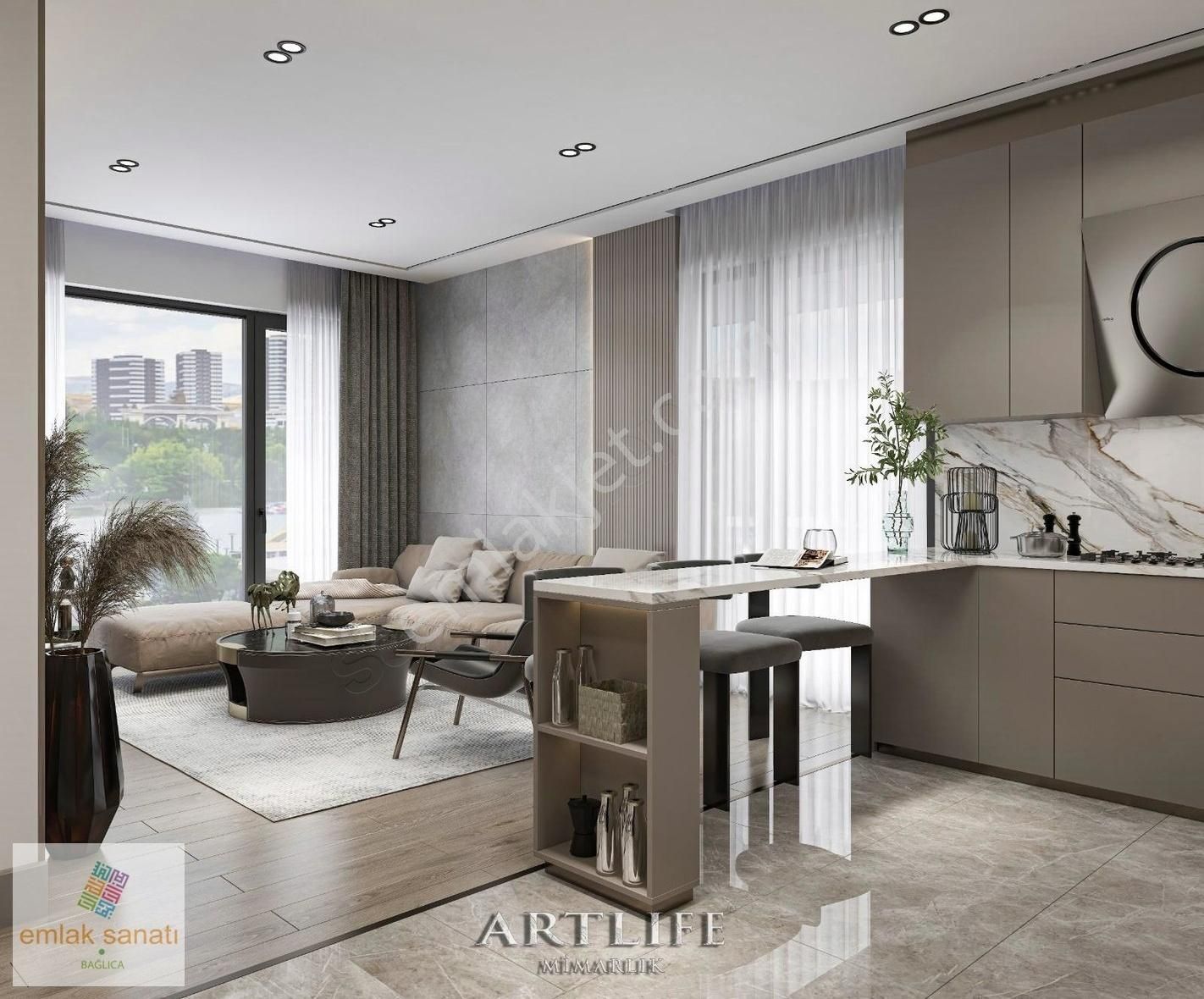 Göksu'da Anayola Cephe Yüksek Kira Getirili 2+1 Balkonlu Daire