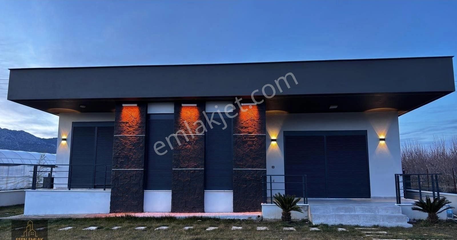 Antalya Elmalı Kaş Anayoluna Sıfır 980m2 Arsa İçerisinde 200m2 Ultra Lüks Satılık Villa - Görsel 14