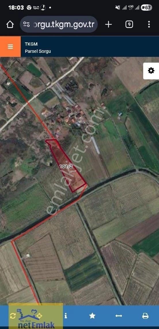 Kdz Ereğli Net Emlak Tan Samsun Çarsamba,da Denize Yakın Arsa - Görsel 2