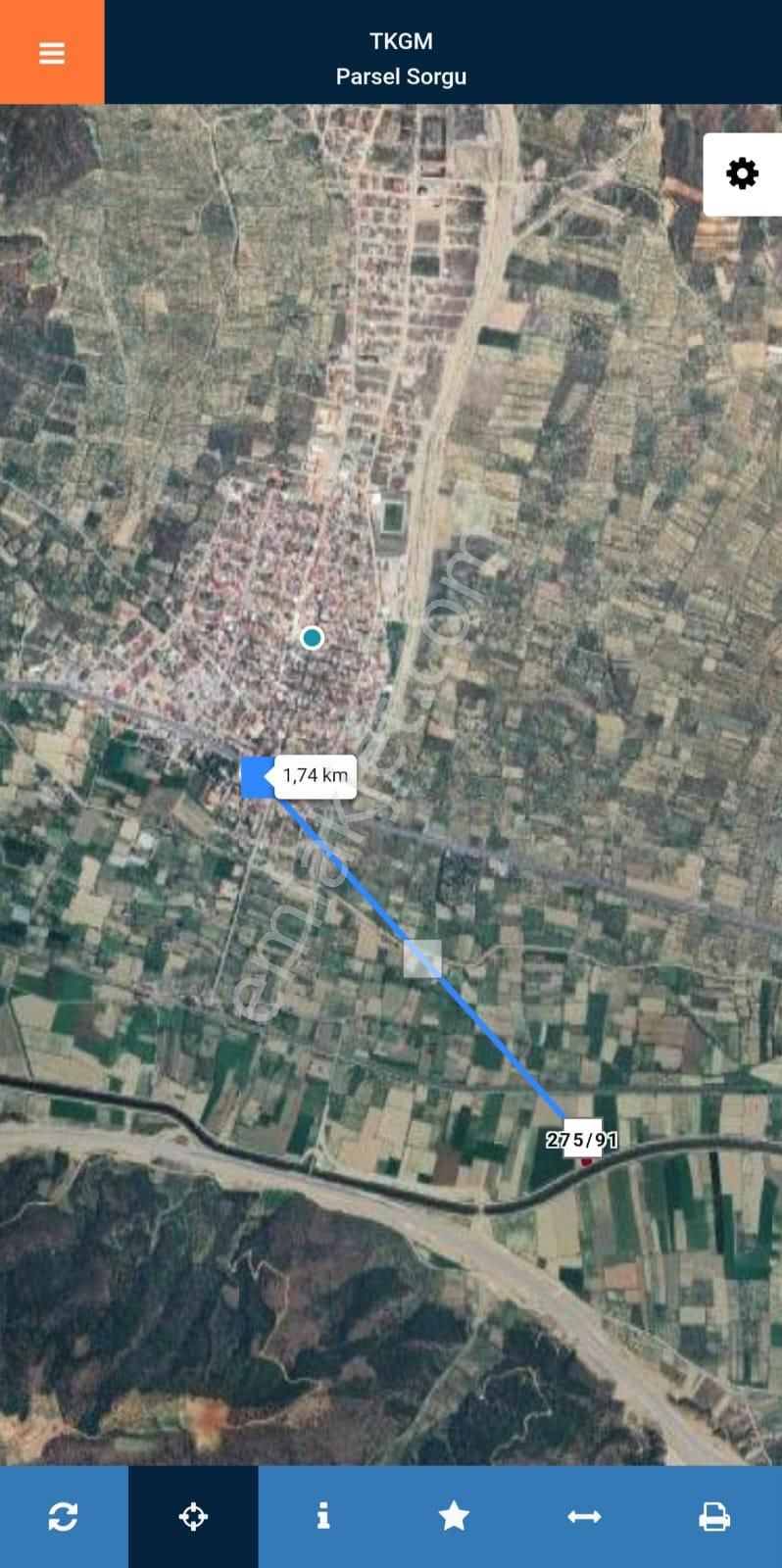 Umut Emlaktan Buharkent Merkezde 2.419 M2 Tarla Satılıktır - Görsel 5