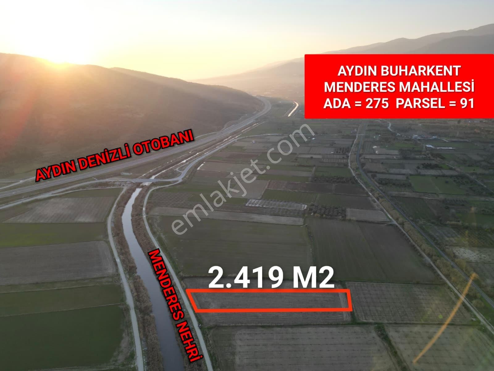 Umut Emlaktan Buharkent Merkezde 2.419 M2 Tarla Satılıktır