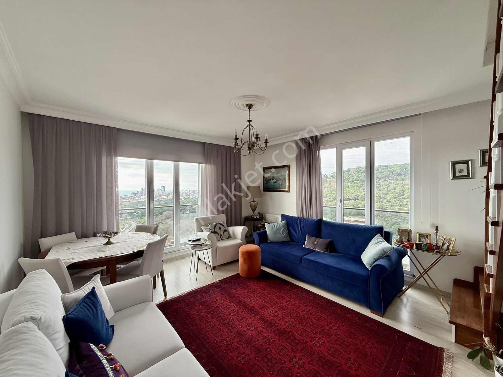 Zümrütevler'de Adalar Göl Ve Orman Manzaralı 4+2 Dubleks - Görsel 10