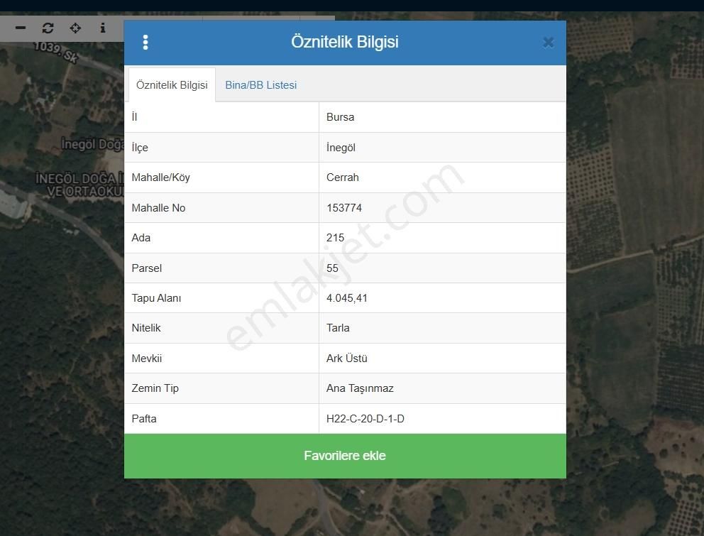 İnegöl Cerrah Mahallesin'de Harika Konumda Satılık Tarla - Görsel 14