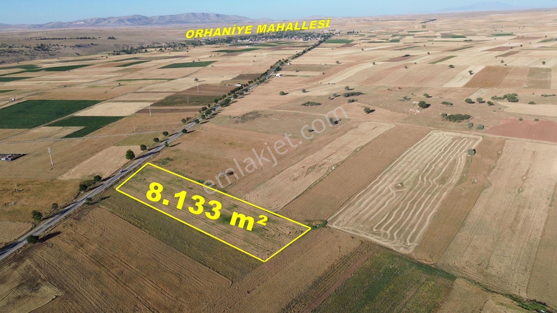 Konya / Akören - Alibeyhüyüğü Yoluna Cephe 8.133 M² Tarla - Görsel 2
