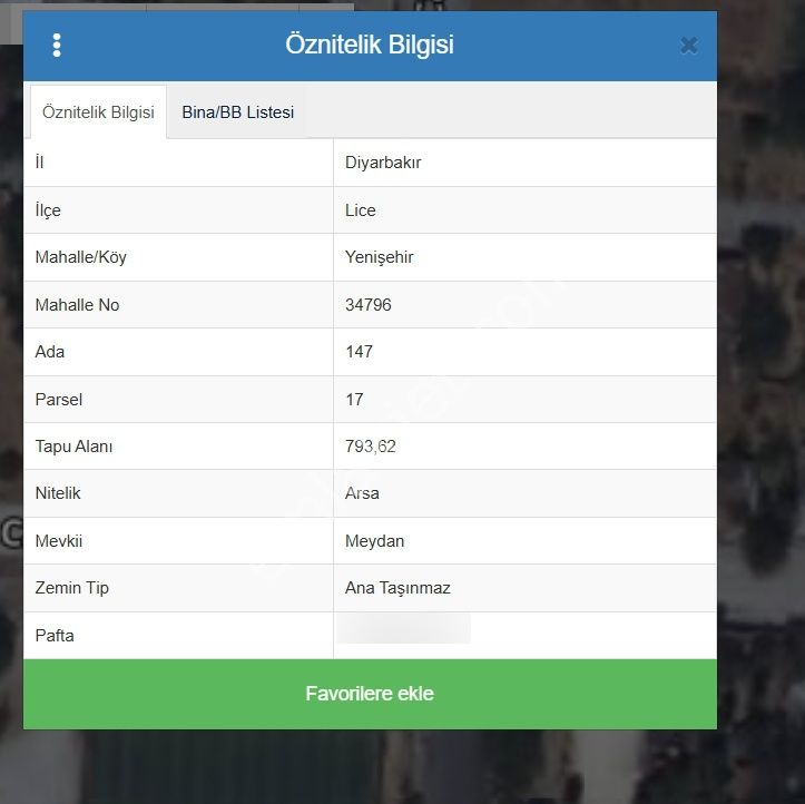 Azmir'den Satılık Lice Merkezde 793 M2 Baraka Arsası