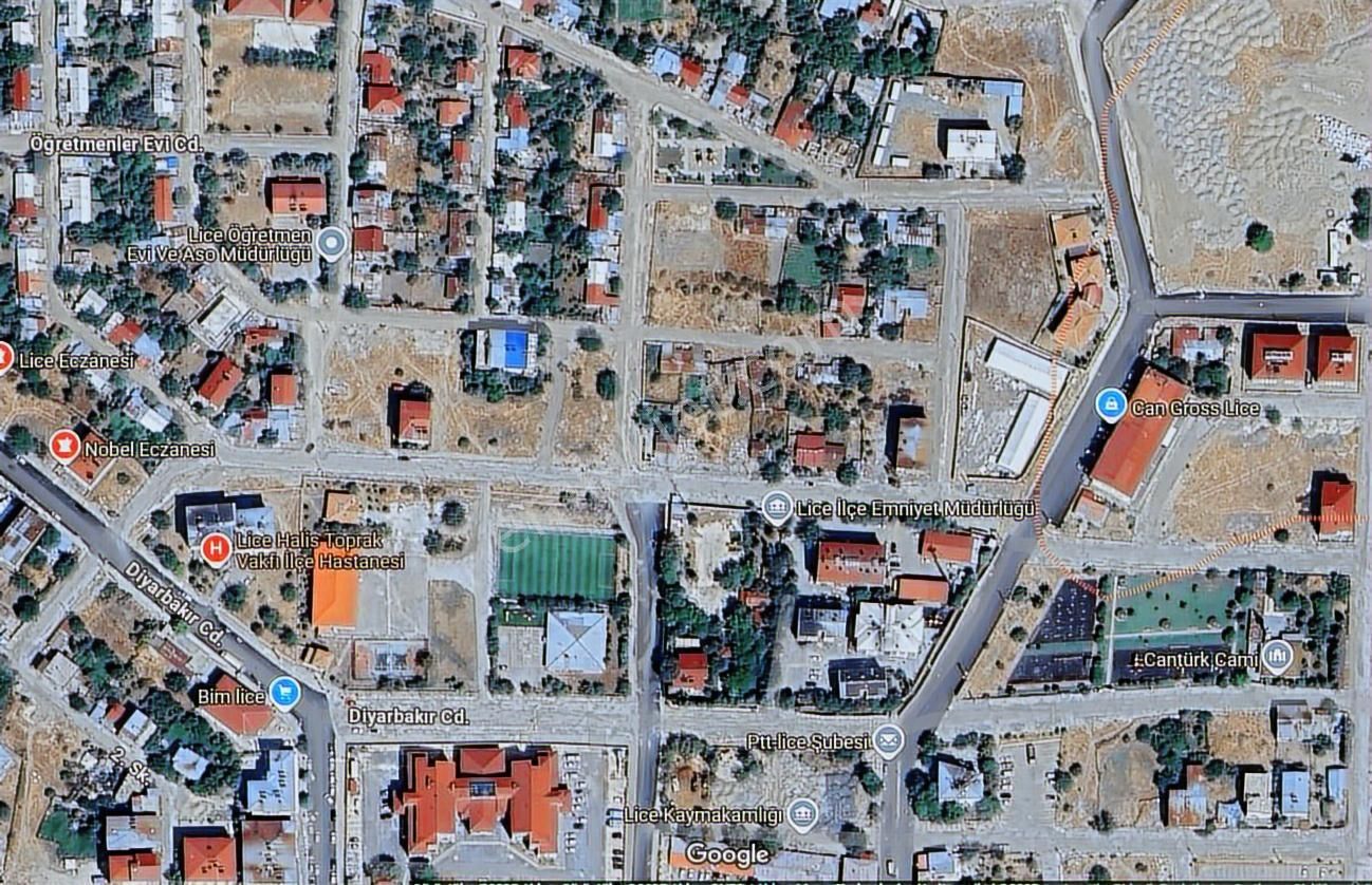 Azmir'den Satılık Lice Merkezde 793 M2 Baraka Arsası - Görsel 5